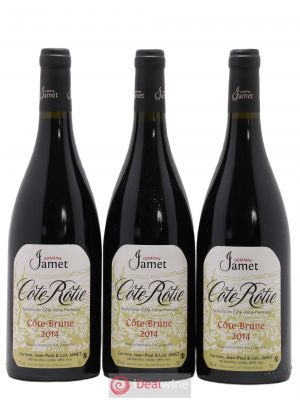 Côte-Rôtie Côte Brune Jamet (Domaine)  2014 - Lot of 3 Bottles
