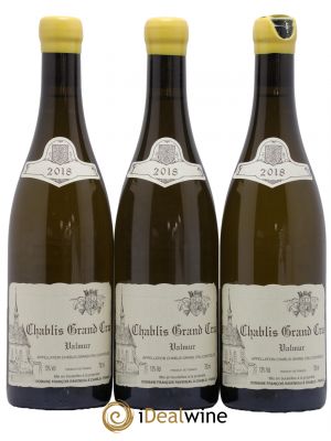 Chablis Grand Cru Valmur Raveneau (Domaine) 2018 - Lot de 3 Bottles