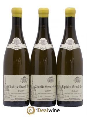 Chablis Grand Cru Valmur Raveneau (Domaine)  2019 - Lot of 3 Bottles