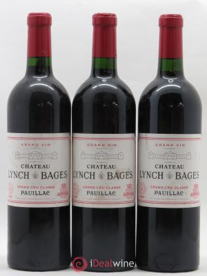 Château Lynch Bages 5ème Grand Cru Classé  2009 - Lot of 3 Bottles