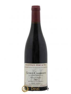 Gevrey-Chambertin Vieilles Vignes Domaine Huguenot 2007 - Lot de 1 Bottle