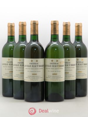 Château Laville Haut-Brion Cru Classé de Graves  1990 - Lot of 6 Bottles