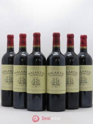 Château Malartic-Lagravière Cru Classé de Graves  2005 - Lot of 6 Bottles