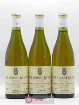 Bourgogne Comte Georges de Vogüé  2003 - Lot de 3 Bouteilles