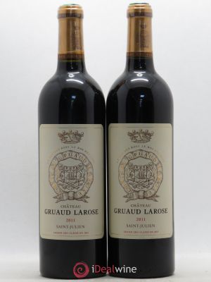 Château Gruaud Larose 2ème Grand Cru Classé  2011 - Lot of 2 Bottles