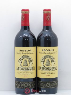 Château Angélus 1er Grand Cru Classé A  2014 - Lot de 2 Bouteilles
