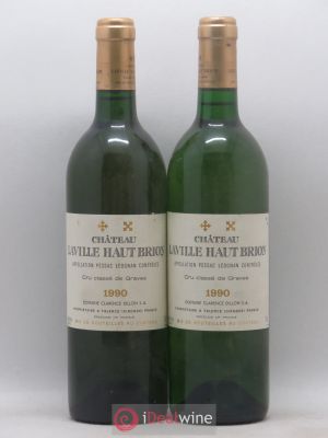Château Laville Haut-Brion Cru Classé de Graves  1990 - Lot of 2 Bottles