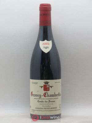 Gevrey-Chambertin Combe du Dessus Denis Mortet (Domaine)  2003 - Lot of 1 Bottle