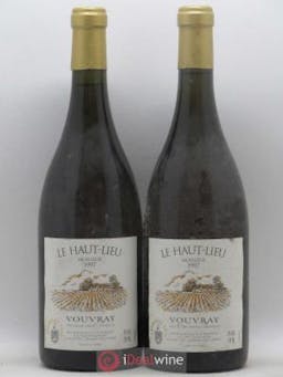 Vouvray Le Haut Lieu Moelleux 1ère Trie Huet (Domaine)  1997 - Lot of 2 Bottles