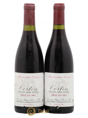 Corton Grand Cru Rapet Père & Fils  1993 - Lot of 2 Bottles