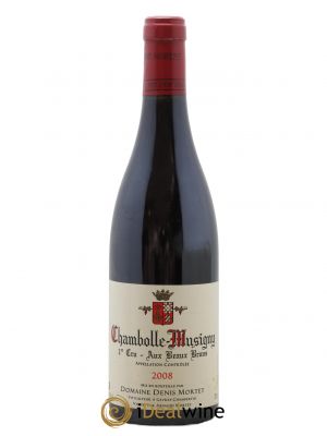 Chambolle-Musigny 1er Cru Aux Beaux Bruns Denis Mortet (Domaine)  2008 - Lot of 1 Bottle