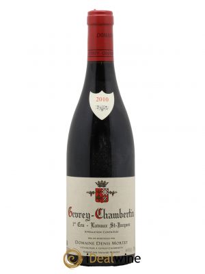 Gevrey-Chambertin 1er Cru Lavaux Saint Jacques Denis Mortet (Domaine)  2010 - Lot of 1 Bottle