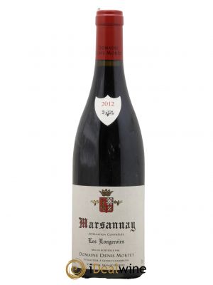 Marsannay Les Longeroies Denis Mortet (Domaine) 2012 - Lot de 1 Bottle