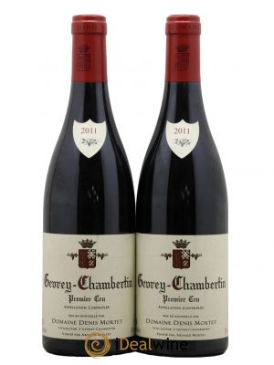 Gevrey-Chambertin 1er Cru Denis Mortet (Domaine) 2011 - Lot de 2 Bottles
