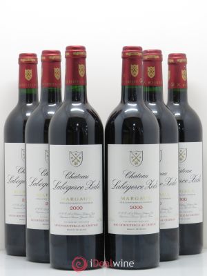 Château Labegorce Zédé Cru Bourgeois  2000 - Lot of 6 Bottles
