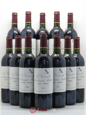 Demoiselle de Sociando Mallet Second Vin  1998 - Lot de 12 Bouteilles
