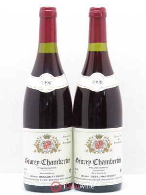 Gevrey-Chambertin Domaine Bruno Desaunay-Bissey 1998 - Lot de 2 Bouteilles
