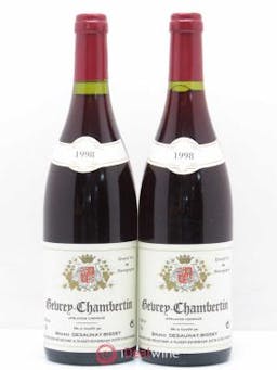 Gevrey-Chambertin Domaine Bruno Desaunay-Bissey 1998 - Lot of 2 Bottles
