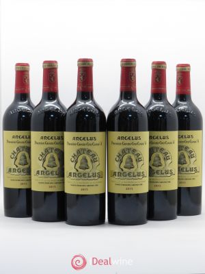 Château Angélus 1er Grand Cru Classé A  2015 - Lot of 6 Bottles