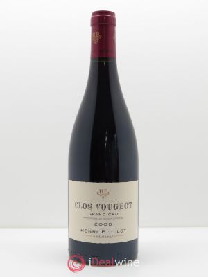 Clos de Vougeot Grand Cru Henri Boillot (Domaine)  2008 - Lot of 1 Bottle