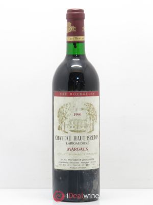 Château Haut Breton Larigaudière Cru Bourgeois (no reserve) 1990 - Lot of 1 Bottle