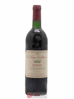 La Dame de Malescot  1990 - Lot of 1 Bottle