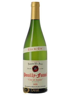 Pouilly-Fuissé Tête de Cru Les Perrières Le Clos des Jeanne J.A. Ferret (Domaine)  2021 - Lot of 1 Bottle