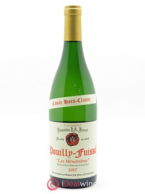 Pouilly-Fuissé Tête de Cru Les Ménétrières J.A. Ferret (Domaine)  2017 - Lot of 1 Bottle