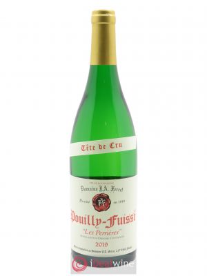 Pouilly-Fuissé Tête de Cru Les Perrières J.A. Ferret (Domaine)  2019 - Lot of 1 Bottle