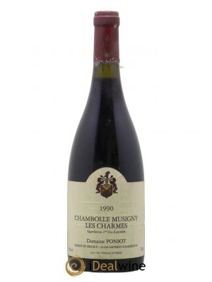 Chambolle-Musigny 1er Cru Les Charmes Ponsot (Domaine)  1990