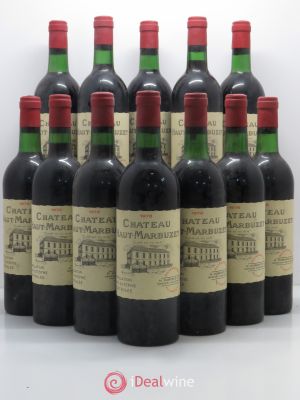 Château Haut Marbuzet  1978 - Lot of 12 Bottles