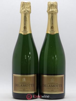 Champagne Champagne Blanc de Blancs Delamotte 2002 - Lot de 2 Bouteilles