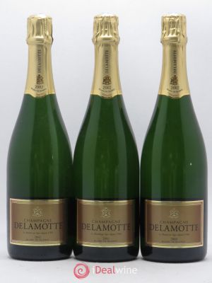 Champagne Blanc de Blancs Delamotte 2002 - Lot of 3 Bottles