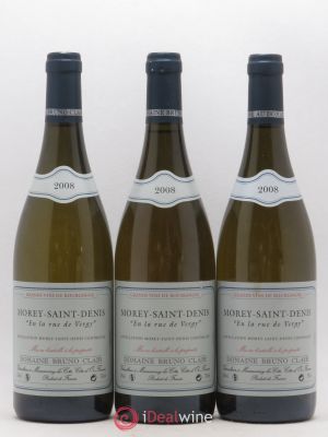 Morey Saint-Denis En la Rue de Vergy Bruno Clair (Domaine)  2008 - Lot of 3 Bottles