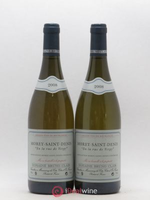 Morey Saint-Denis En la Rue de Vergy Bruno Clair (Domaine)  2008 - Lot of 2 Bottles