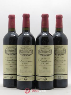 Château Loudenne Cru Bourgeois (no reserve) 2002 - Lot of 4 Bottles