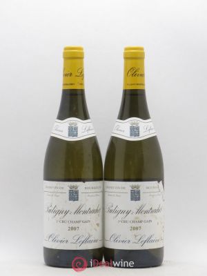 Puligny-Montrachet 1er Cru Champ Gain Olivier Leflaive 2007 - Lot of 2 Bottles