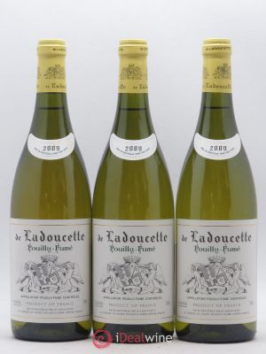 Pouilly-Fumé Patrick de Ladoucette  2009 - Lot of 3 Bottles