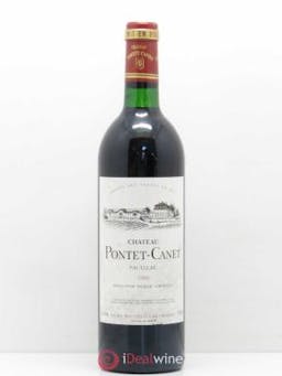 Château Pontet Canet 5ème Grand Cru Classé  1986 - Lot of 1 Bottle