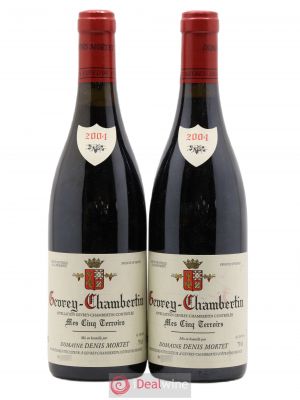 Gevrey-Chambertin Mes Cinq Terroirs Denis Mortet (Domaine)  2004 - Lot of 2 Bottles