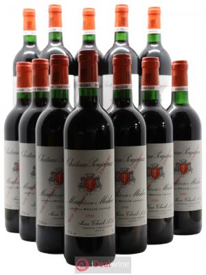 Château Poujeaux  1996 - Lot of 12 Bottles
