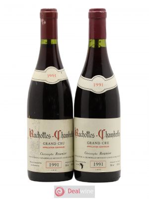 Ruchottes-Chambertin Grand Cru Christophe Roumier  1991 - Lot of 2 Bottles