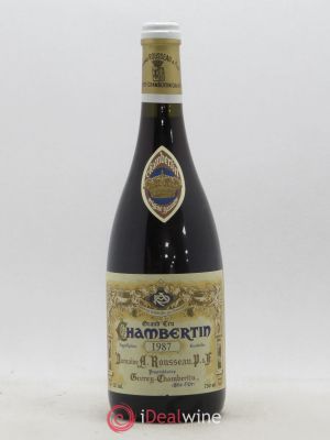 Chambertin Grand Cru Armand Rousseau (Domaine)  1987 - Lot of 1 Bottle