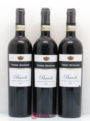 Barolo DOCG Terre Sovrane (no reserve) 2013 - Lot of 3 Bottles