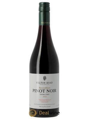 Central Otago Felton Road Bannockburn Pinot Noir 2021 - Lot de 1 Bottle