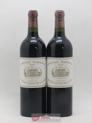 Château Margaux 1er Grand Cru Classé  2007 - Lot of 2 Bottles