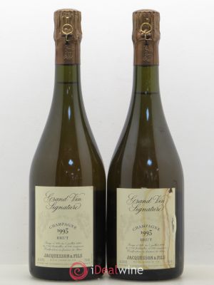 Champagne Champagne Jacquesson Signature 1993 - Lot de 2 Bouteilles