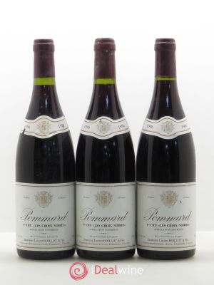 Pommard 1er Cru Les Croix Noires Lucien Boillot & Fils (Domaine)  1996 - Lot of 3 Bottles