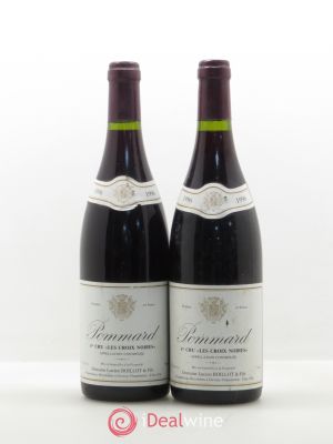 Pommard 1er Cru Les Croix Noires Lucien Boillot & Fils (Domaine)  1996 - Lot of 2 Bottles