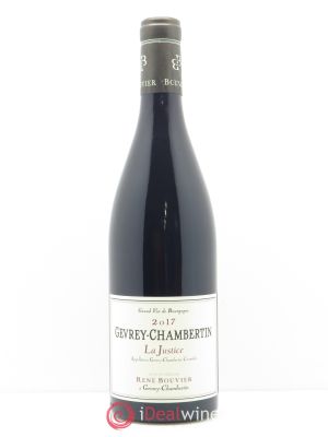 Gevrey-Chambertin La Justice René Bouvier (Domaine)  2017 - Lot of 1 Bottle